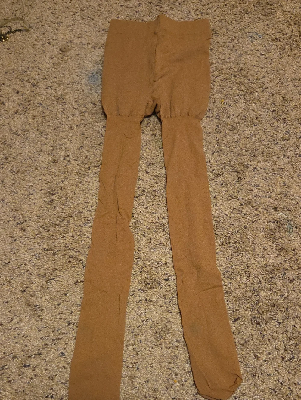 Women's Stretchy Tan Opaque Tights